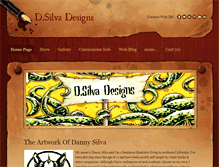 Tablet Screenshot of dsilvadesigns.com